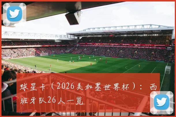 球星卡（2026美加墨世界杯）：西班牙队26人一览